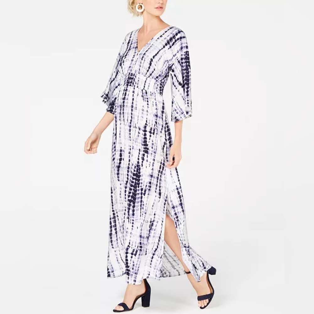 INC Tie Dye Maxi Dress